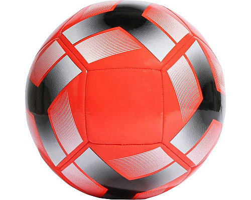 М'яч футбольний Adidas Starlancer Plus HT2464 розмір 3, червоно-чорний