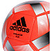 М'яч футбольний Adidas Starlancer Plus HT2464 розмір 3, червоно-чорний