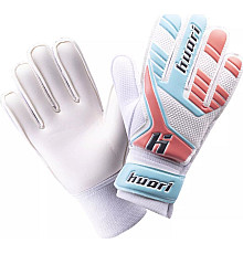 Рукавички воротарські Huari HIGINO JR р.6, біло-помаранчеві