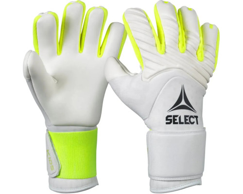 Рукавички воротарські Select Goalkeeper Gloves 88 Kids v26 розмір 6 16,5 см, біло-зелений