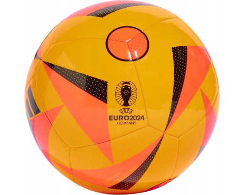 М'яч футбольний Adidas Euro24 Club Fussballliebe IP1615 розмір 3, помаранчевий М'яч футбольний Adidas Euro24 Club Fussballliebe IP1615 розмір 3, помаранчевий
