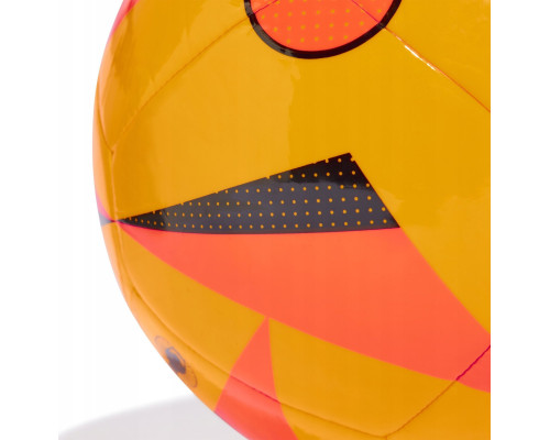 М'яч футбольний Adidas Euro24 Club Fussballliebe IP1615 розмір 3, помаранчевий М'яч футбольний Adidas Euro24 Club Fussballliebe IP1615 розмір 3, помаранчевий