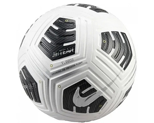 М'яч для футболу Nike Club Elite Team FA-24 розмір 5, чорно-білий