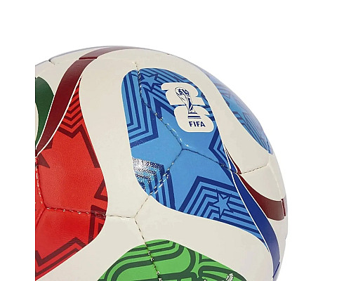 Футзальний м'яч adidas FIFA World Cup 26 Trionda Sala Training розмір 4, біло-червоний