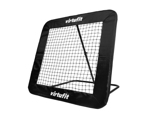 Сітка тренувальна для футболу VIRTUFIT REBOUNDER PRO KICKBACK 124 х 124 см, чорна