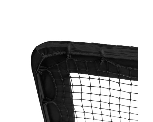 Сітка тренувальна для футболу VIRTUFIT REBOUNDER PRO KICKBACK 124 х 124 см, чорна
