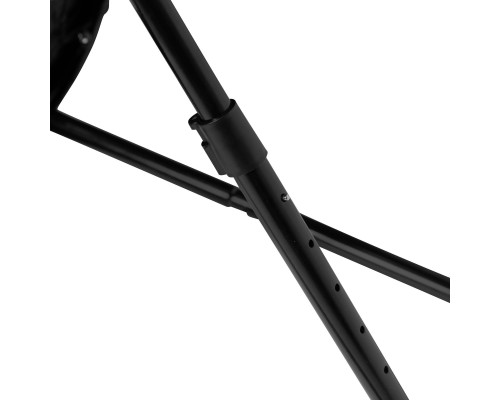 Сітка тренувальна для футболу VIRTUFIT REBOUNDER PRO KICKBACK 124 х 124 см, чорна