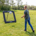 Сітка тренувальна для футболу VIRTUFIT REBOUNDER PRO KICKBACK 124 х 124 см, чорна
