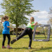 Сітка тренувальна для футболу VIRTUFIT REBOUNDER PRO KICKBACK 124 х 124 см, чорна