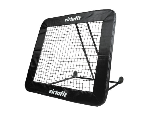 Сітка тренувальна для футболу VIRTUFIT REBOUNDER PRO KICKBACK 164 х 164 см, чорна