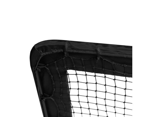 Сітка тренувальна для футболу VIRTUFIT REBOUNDER PRO KICKBACK 164 х 164 см, чорна