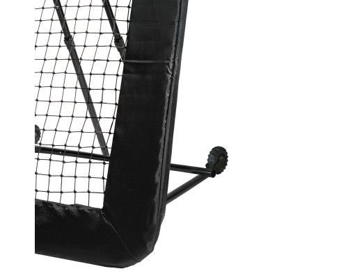 Сітка тренувальна для футболу VIRTUFIT REBOUNDER PRO KICKBACK 164 х 164 см, чорна