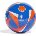 М'яч футбольний Adidas Euro24 Club Fussballliebe IN9373 розмір 4, синьо-помаранчевий
