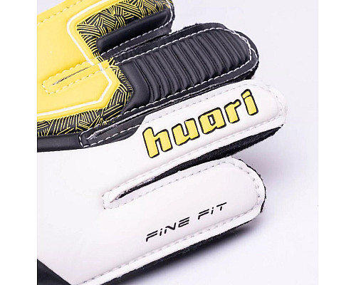 Рукавички воротарські Huari Ibram JR р. 4, різнокольорові