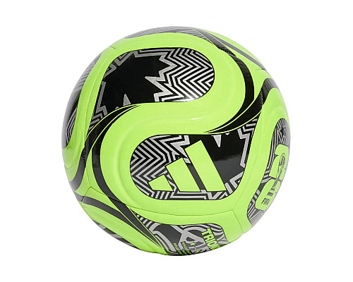 М'яч футбольний Adidas World Cup 26 Trionda Club розмір 5, чорно-зелений