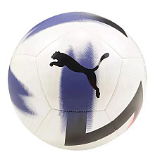 М'яч футбольний Puma CAGE ball розмір 5, біло-фіолетовий