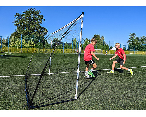 Ворота футбольні Yakimasport Flex 240 х 150 см, білі