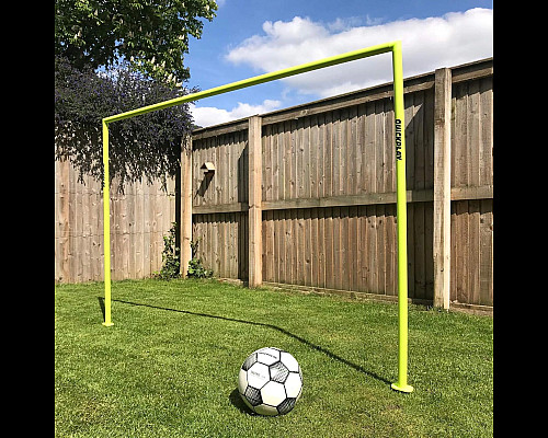 Ворота футбольні QUICKPLAY Kickabout 240 х 150 см, жовті