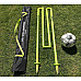 Ворота футбольні QUICKPLAY Kickabout 240 х 150 см, жовті