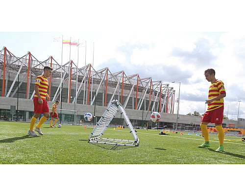 Сітка тренувальна для футболу Yakimasport 110 х 110 см, біла