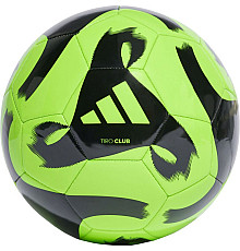 М'яч футбольний Adidas Tiro Club HZ4167 розмір 5, зелено-чорний