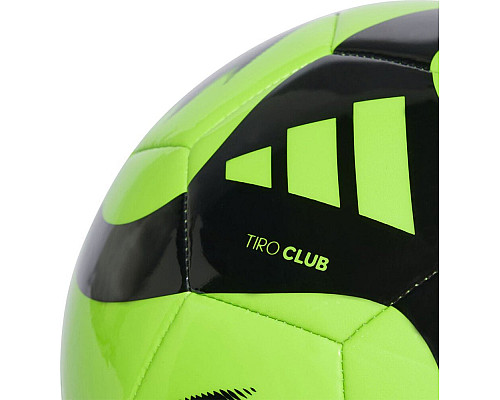 М'яч футбольний Adidas Tiro Club HZ4167 розмір 5, зелено-чорний