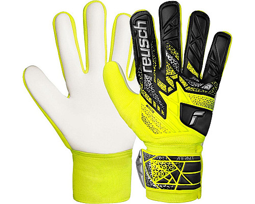 Рукавички воротарські Reusch Attrakt Starter Solid 5570514 2014 р.7,5, жовто-чорні