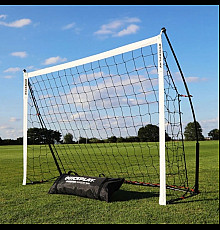 Ворота футбольні Quickplay Kickster 05758 240 х 150 см, чорно-білі