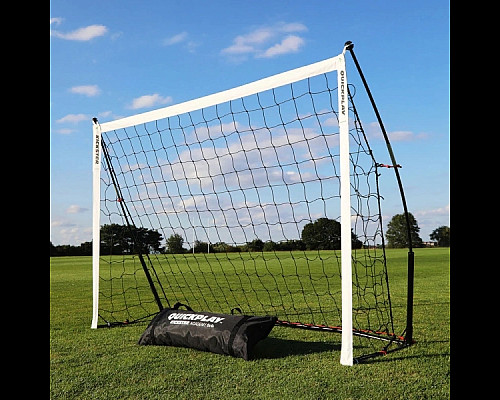 Ворота футбольні Quickplay Kickster 05758 240 х 150 см, чорно-білі