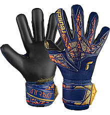 Рукавички воротарські Reusch Attrakt Gold X 5470945 4411 р.10, синьо-жовтий