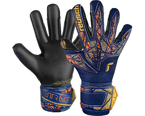 Рукавички воротарські Reusch Attrakt Gold X 5470945 4411 р.10, синьо-жовтий