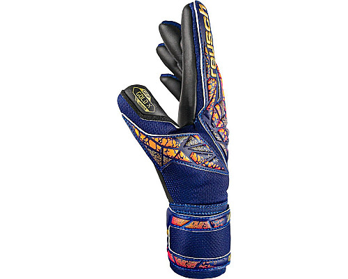 Рукавички воротарські Reusch Attrakt Gold X 5470945 4411 р.10, синьо-жовтий