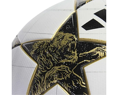 М’яч для футболу Adidas Finale 2026 League FIFA розмір 5, чорно-біле