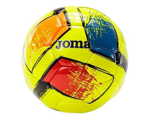 М'яч футбольний Joma DALI II розмір 5, жовто-червоний