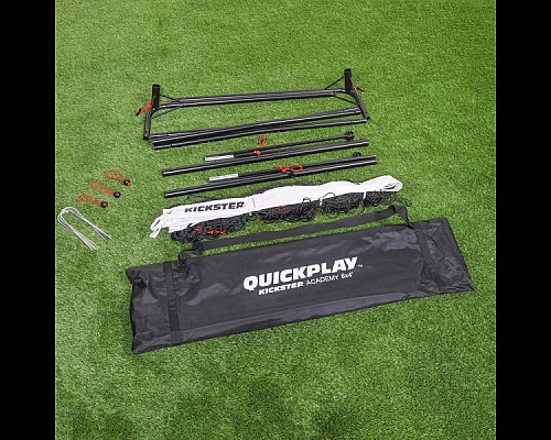 Ворота футбольні Quickplay Kickster 05757 180 х 120 см чорно-білі