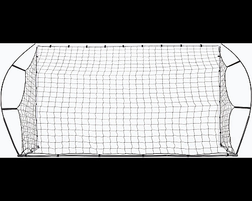 Ворота футбольні Yakimasport Flex 500 х 200 см, білі