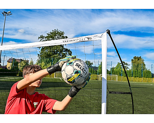 Ворота футбольні Yakimasport Flex 500 х 200 см, білі
