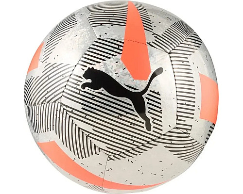 М'яч футбольний Puma CAGE ball розмір 5, сіро-оранжевий