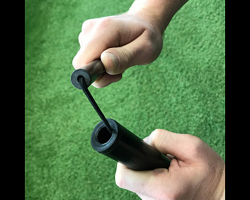 Ворота футбольні QUICKPLAY Kickster 2в1 з ребаундером 240 х 150 см, чорні