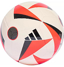 М'яч футбольний Adidas Euro24 Fussballliebe IN9372 розмір 3, біло-червоний