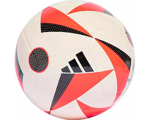 М'яч футбольний Adidas Euro24 Fussballliebe IN9372 розмір 3, біло-червоний