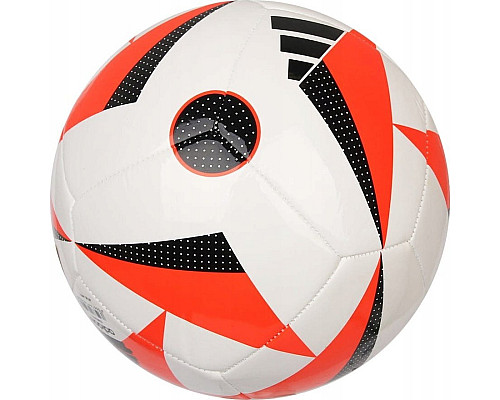 М'яч футбольний Adidas Euro24 Fussballliebe IN9372 розмір 3, біло-червоний