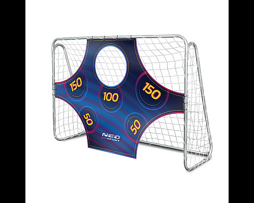 Мішень для футбольних воріт Neo-Sport NS-465 215 x 150 см, синя