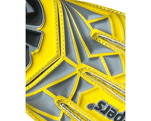 Рукавички воротарські 4Keepers Force V2.23 RF S874708 р. М, жовто-сірі