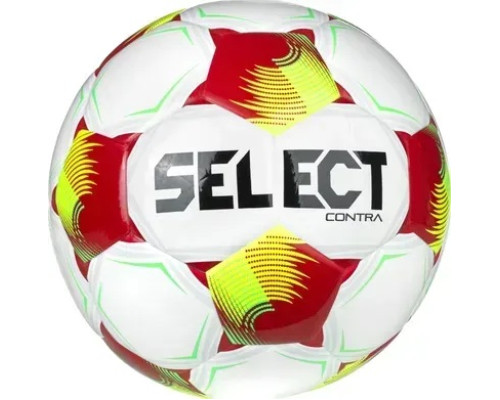 М'яч футбольний Select FB Contra v26 розмір 4, біло-червоний