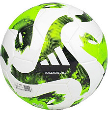 М'яч футбольний Adidas Tiro Junior 350 League HT2427 розмір 5, біло-зелений