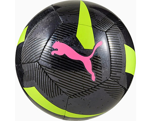М'яч футбольний Puma CAGE ball розмір 5, чорно-зелений