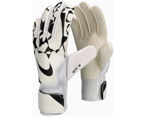 Воротарські рукавиці дитячі Nike NK GK MATCH JR - HO24 розмір 8 (21,6 см), чорно-білі