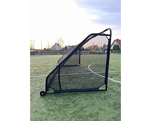 Ворота футбольні Yakimasport GIZA 100748 500 х 200 см, чорні