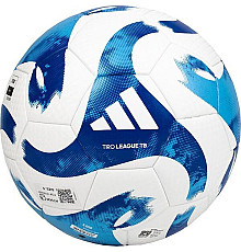 М'яч футбольний Adidas Tiro League HT2429 розмір 5, біло-синій